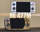 Anbernic commercialisera probablement le RG477M dans les deux couleurs présentées avant la fin du mois. (Source de l'image : Anbernic)