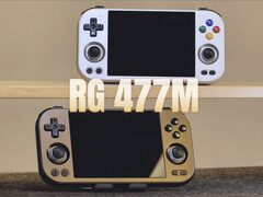 Anbernic commercialisera probablement le RG477M dans les deux couleurs présentées avant la fin du mois. (Source de l&#039;image : Anbernic)