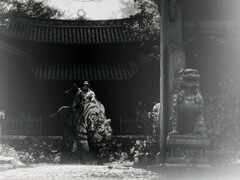 Zhong Kui du prochain jeu Black Myth sur un tigre. (Source de l&#039;image : Game Science)