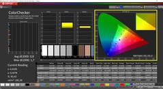 CalMAN ColorChecker calibration