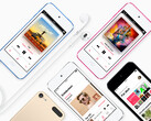 Le prochain iPod Touch sera apparemment différent du modèle actuel, illustré. (Image source : Apple)