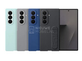 Le Galaxy Z Fold7 peut déjà être vu dans ses quatre couleurs de lancement grâce à ces étuis de première main qui ont fait l'objet d'une fuite. (Source de l'image : via NieuweMobiel)