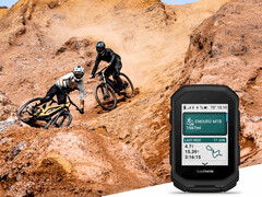 Le Edge MTB ne bénéficie pas du grand écran que Garmin a intégré au Edge 1050. (Source de l'image : Garmin)