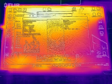 Test de résistance de la carte thermique (face avant)