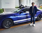 Lei Jun avec un prototype du Pilot. (Source : Lei Jun via Xiaomi)