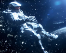 Une capture d'écran de la séquence finale de Halo 4