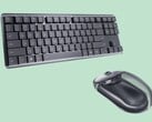 Le clavier sans fil à profil bas Lenovo 900 et la souris Lenovo 900 en gris tonnerre. (Source de l'image : Lenovo)