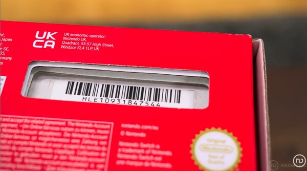 Le numéro de série du Switch 2 à batterie amovible commence par HLE.
