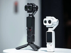 DJI Osmo Pocket 4P en blanc perle.