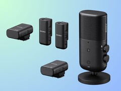 Nouveaux microphones sans fil portables et de bureau de Sony (Image Source : Sony)