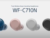 Les écouteurs Sony WF-C710N sont disponibles en quatre couleurs. (Source de l'image : Sony)