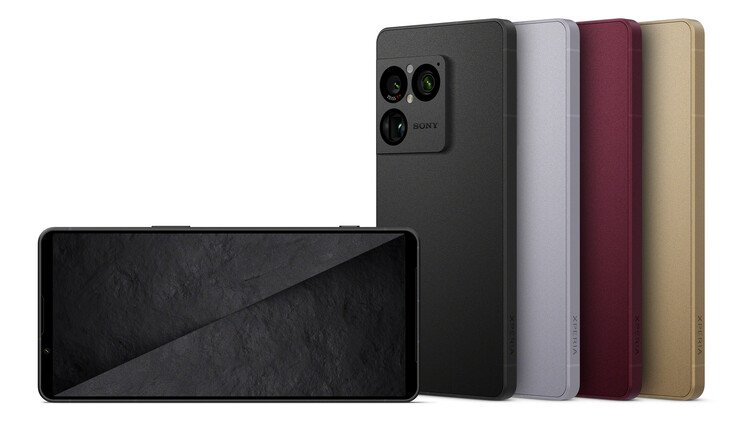 Les quatre couleurs et le design du Xperia 1 VIII