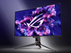 Le ROG Swift OLED PG32UCDMR sera disponible dans le reste du monde dans le courant de l'année. (Source de l'image : Asus)