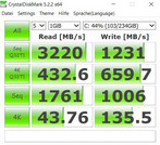 LifeBook U748 - CrystalDiskMark 5