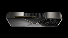 La RTX 3080 est l'une des quatre cartes de la série RTX 30 à recevoir le traitement LHR. (Source de l'image : NVIDIA)