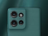 Le Edge 50 est disponible en Europe dans les coloris Koala Grey, Jungle Green et Peach Fuzz. (Source de l'image : Motorola)