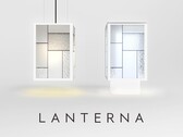 La lampe intelligente LANTERNA de Panasonic peut projeter des images ou des vidéos sur ses côtés. (Source de l'image : Panasonic)