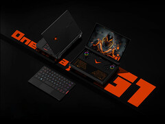 Le OneXPlayer G1 est disponible en noir. (Source de l&#039;image : One-Netbook)