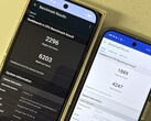 Le Pixel 10 Pro XL à côté du Pixel 9 Pro XL, de gauche à droite. (Source de l'image : u/HustlersPassion - édité)