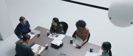 Prise en charge des appels vidéo (source de l'image : capture d'écran de la vidéo du produit)