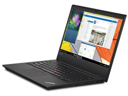 En test : le Lenovo ThinkPad E490-20N8000RGE. Modèle de test fourni par notebooksandmore.de.