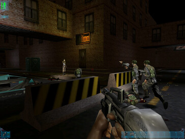 Illustration : une capture d'écran du jeu Deus Ex : Game of the Year Edition.