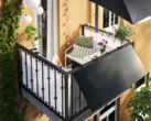Les centrales de balcon IKEA (photo) sont proposées en partenariat avec Svea Solar. (Source de l'image : IKEA)