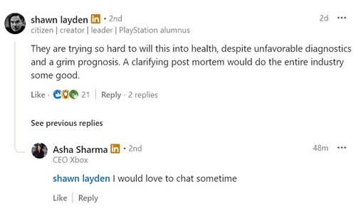 Shawn Layden commente le Xbox Game Pass