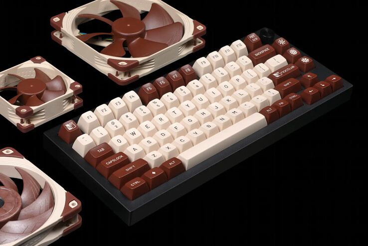 Vous pouvez maintenant personnaliser votre clavier selon le style de Noctua...