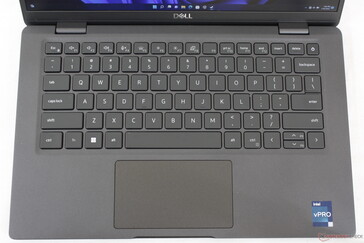 La disposition du clavier n'a pas changé par rapport au Latitude 7310