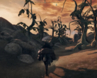 Capture d'écran du portage en cours de Morrowind utilisant l'anneau d'Elden (source d'image : InfernoPlus YT)