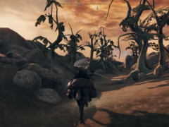 Capture d&#039;écran du portage en cours de Morrowind utilisant l&#039;anneau d&#039;Elden (source d&#039;image : InfernoPlus YT)