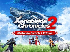 Illustration promotionnelle principale de Xenoblade Chronicles 2 Switch 2 Edition.