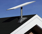 Le kit standard Starlink de montage pivotant de l'antenne parabolique pour les toits. (Source de l'image : Starlink)