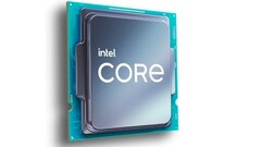 La partie Alder Lake a presque doublé le score de la partie AMD Ryzen 5 5600X sortante dans le banc CPU-Z (Image source : Intel)