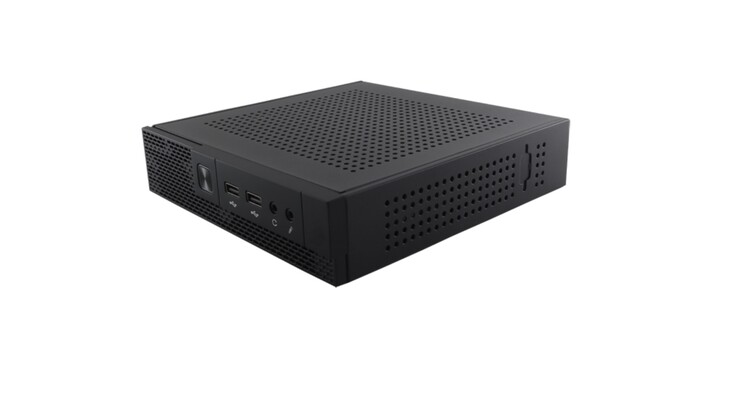 Le mini-PC MTE-N150 ne mesure que 1,7 L de volume et se distingue par son design sobre.