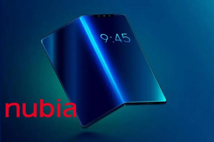 Le "Nubia Z60 Fold". (Source : PriceBaba)