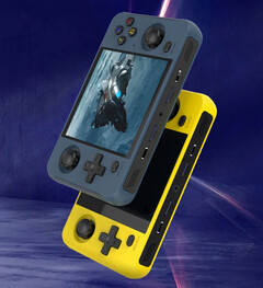 Le R40S est un clone du RGB30 avec une disposition des boutons légèrement différente. (Source de l'image : BOYHOM)