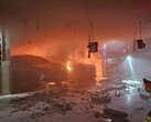 Incendie d'une Mercedes Benz électrique en Corée du Sud (Source : Gyeonggi Fire and Disaster Headquarters)