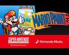 Image officielle du jeu Mario Paint sur Nintendo Switch. (Source de l'image : Nintendo)