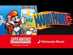 Image officielle du jeu Mario Paint sur Nintendo Switch. (Source de l&#039;image : Nintendo)