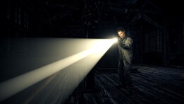 Les ennemis se cachent dans l'obscurité dans Alan Wake Remastered (Image source : Steam)