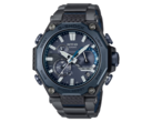 La Casio MTGB2000YBD2 (photo) possède une lunette supérieure et des boutons plaqués ion bleu-gris, associés à une base noire pour un contraste bicolore. (Source de l'image : Casio)