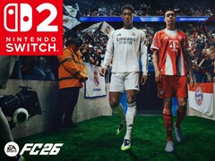 Bannière EA Sports FC 26 Switch 2 avec logo Switch 2 (Source de l&#039;image : Nintendo of America avec modifications)