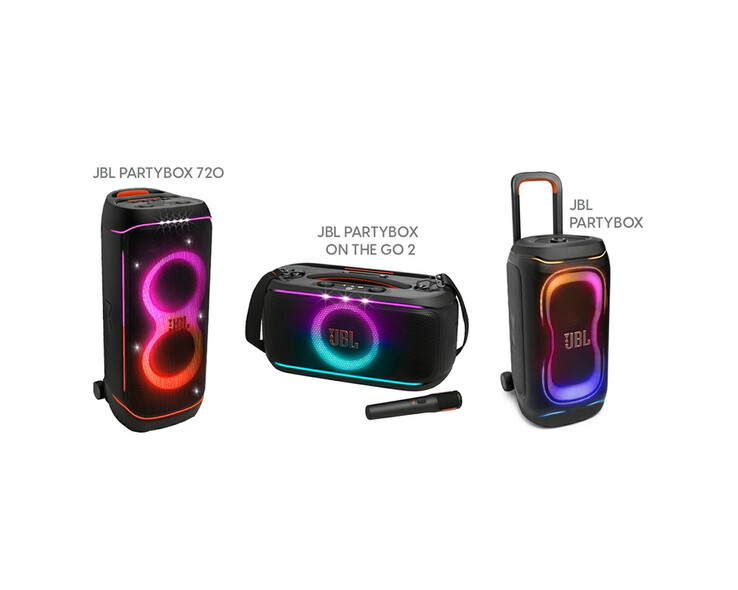 La gamme JBL PartyBox