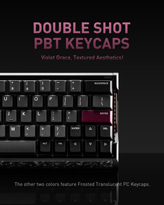Clavier de jeu Iqunix EV63 à effet Hall. (Source de l'image : Iqunix)