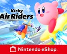 La bannière du Nintendo eShop Kirby Air Riders est affichée (Image source : Nintendo eShop avec modifications)