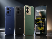 Le Poco M8x 5G est disponible dans les coloris bleu cobalt, noir et vert cuir.