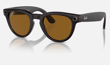 Ray-Ban Meta Headliner en marron avec des verres teintés (Image : Ray-Ban).