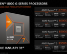 AMD a annoncé quatre nouveaux APU de bureau (image via AMD)